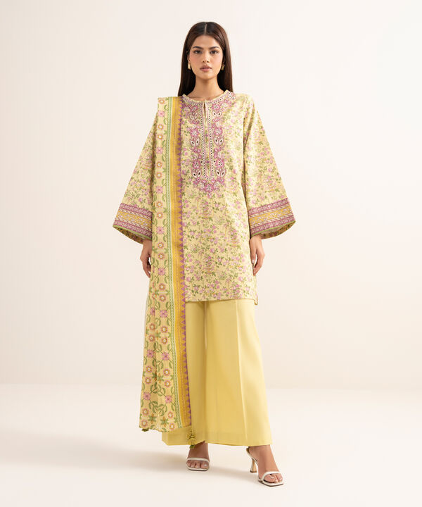 3 Piece - Embroidered Lawn Suit