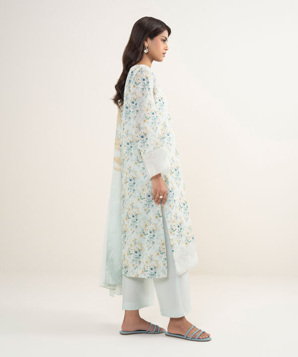 2 Piece - Embroidered Lawn Suit
