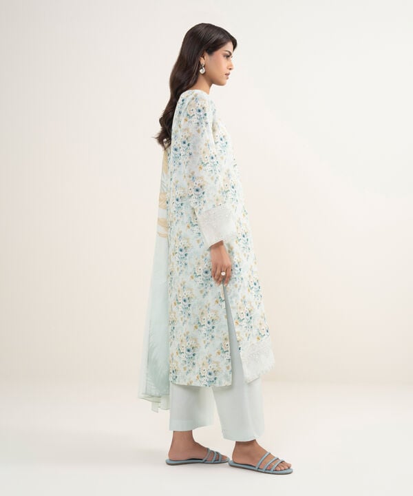 2 Piece - Embroidered Lawn Suit