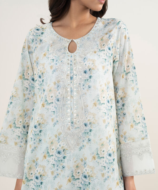 2 Piece - Embroidered Lawn Suit