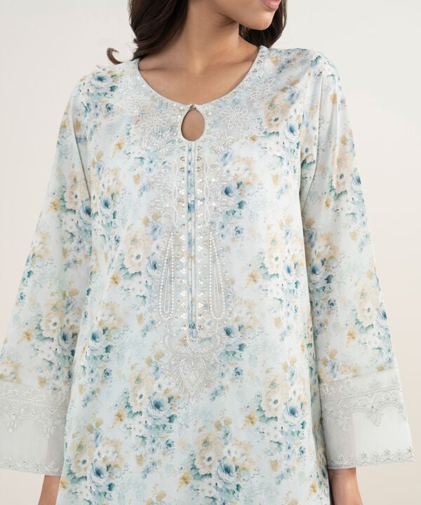 2 Piece - Embroidered Lawn Suit
