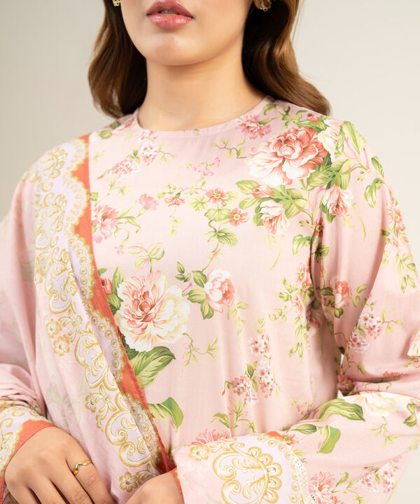 2 Piece - Embroidered Lawn Suit