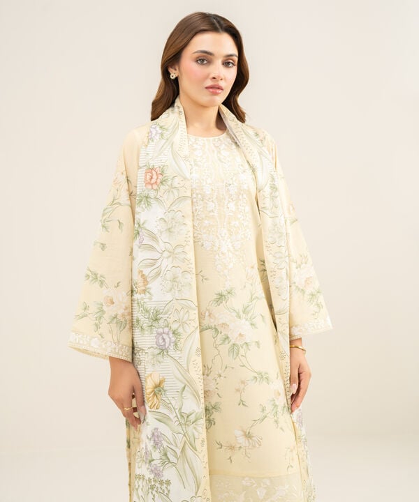 2 Piece - Embroidered Lawn Suit