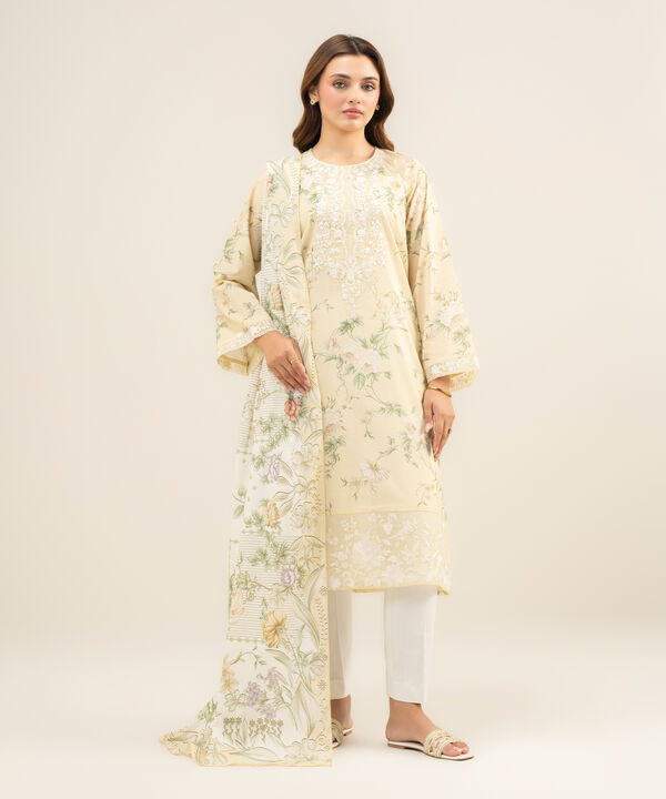 2 Piece - Embroidered Lawn Suit