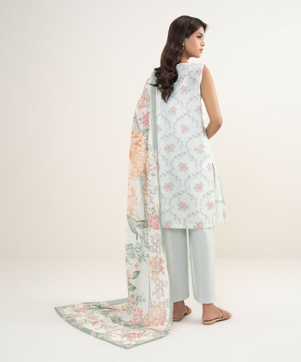 2 Piece - Embroidered Lawn Suit