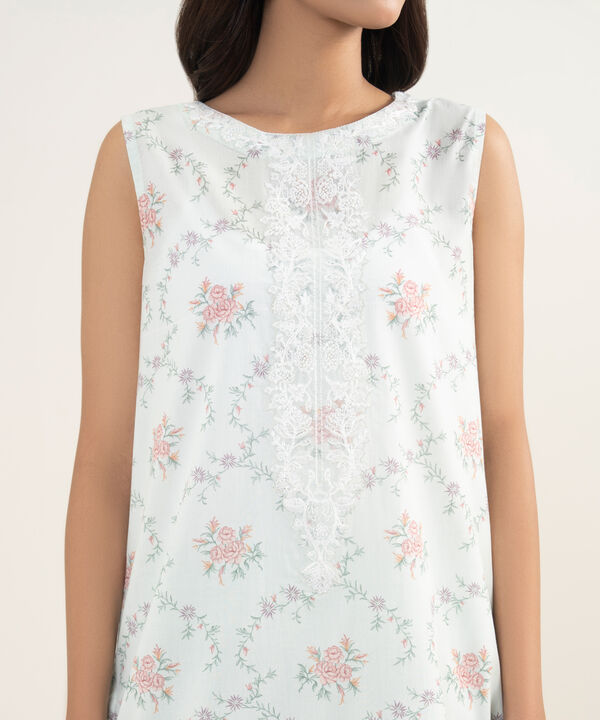 2 Piece - Embroidered Lawn Suit