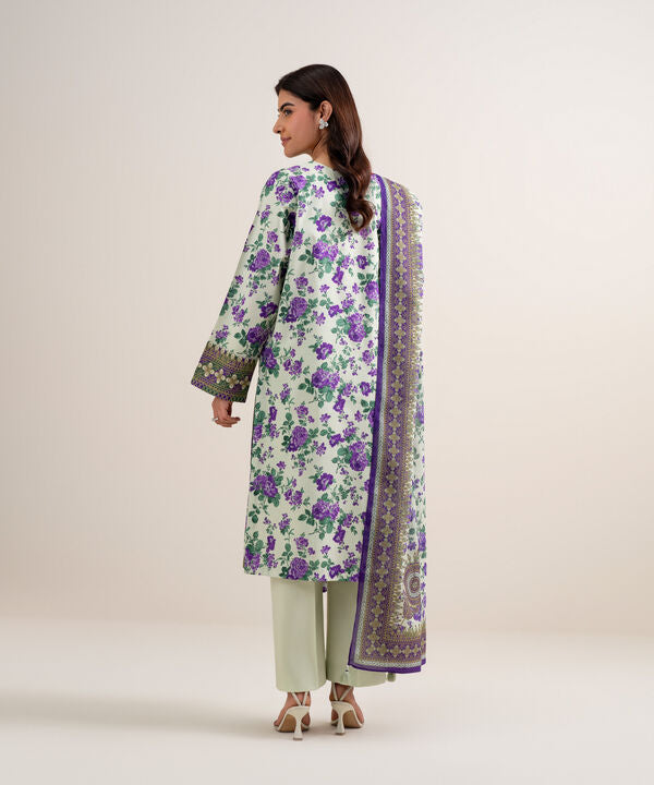 3 Piece - Embroidered Lawn Suit