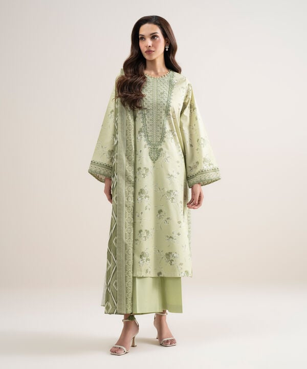 3 Piece - Embroidered Lawn Suit