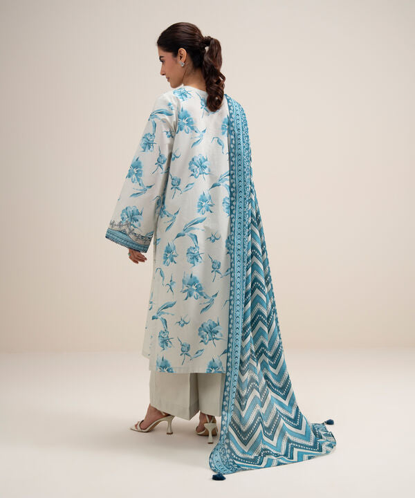 3 Piece - Embroidered Lawn Suit