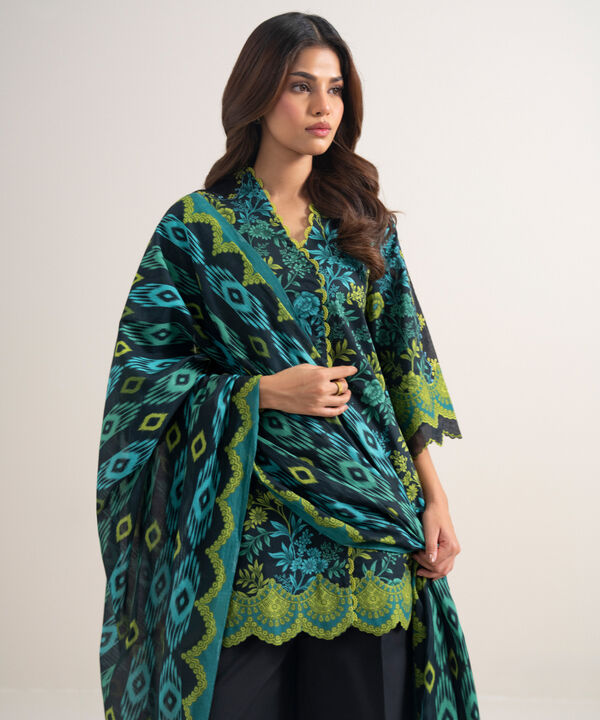 2 Piece - Embroidered Lawn Suit