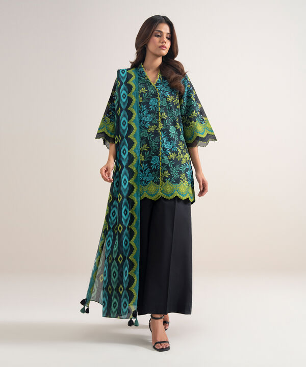2 Piece - Embroidered Lawn Suit