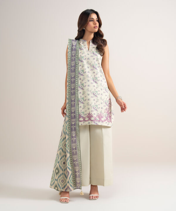 2 Piece - Embroidered Lawn Suit