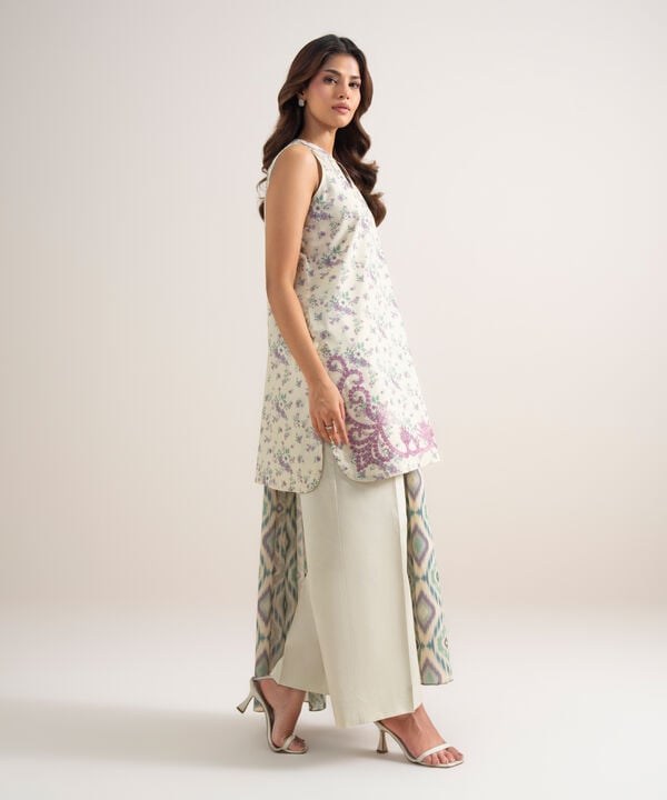 2 Piece - Embroidered Lawn Suit