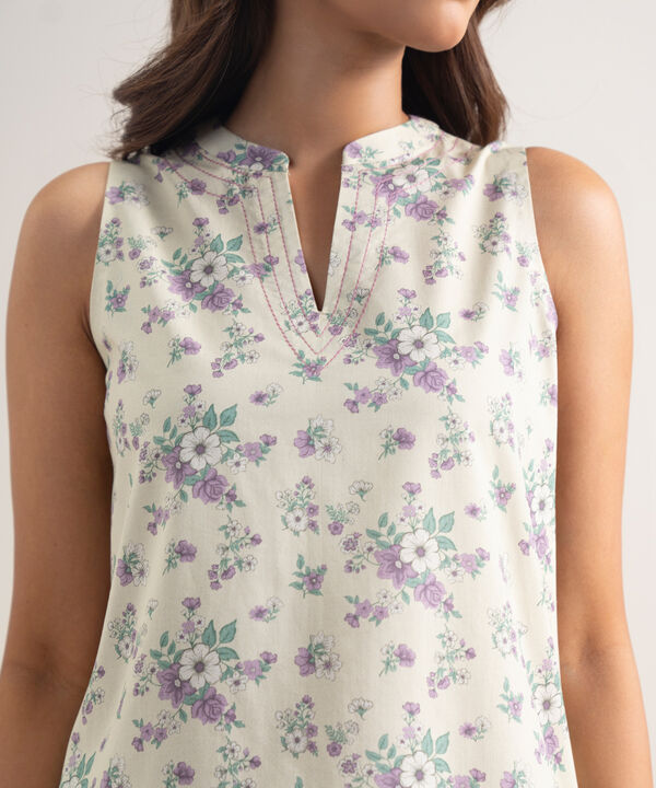 2 Piece - Embroidered Lawn Suit