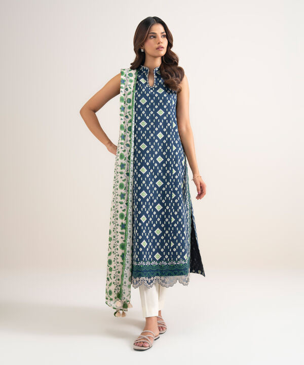 2 Piece - Embroidered Lawn Suit