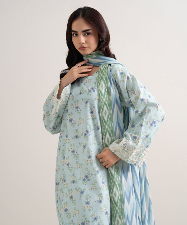 2 Piece - Embroidered Lawn Suit