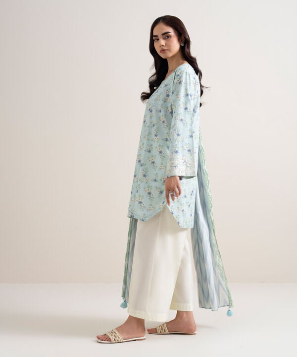 2 Piece - Embroidered Lawn Suit