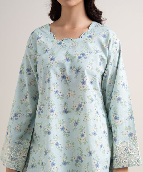 2 Piece - Embroidered Lawn Suit