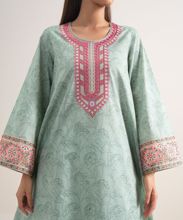 2 Piece - Embroidered Lawn Suit
