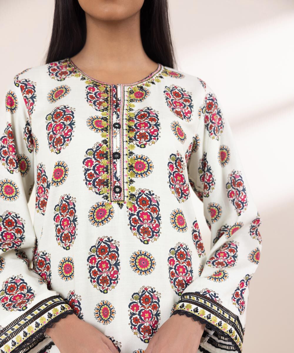 Embroidered Linen Shirt