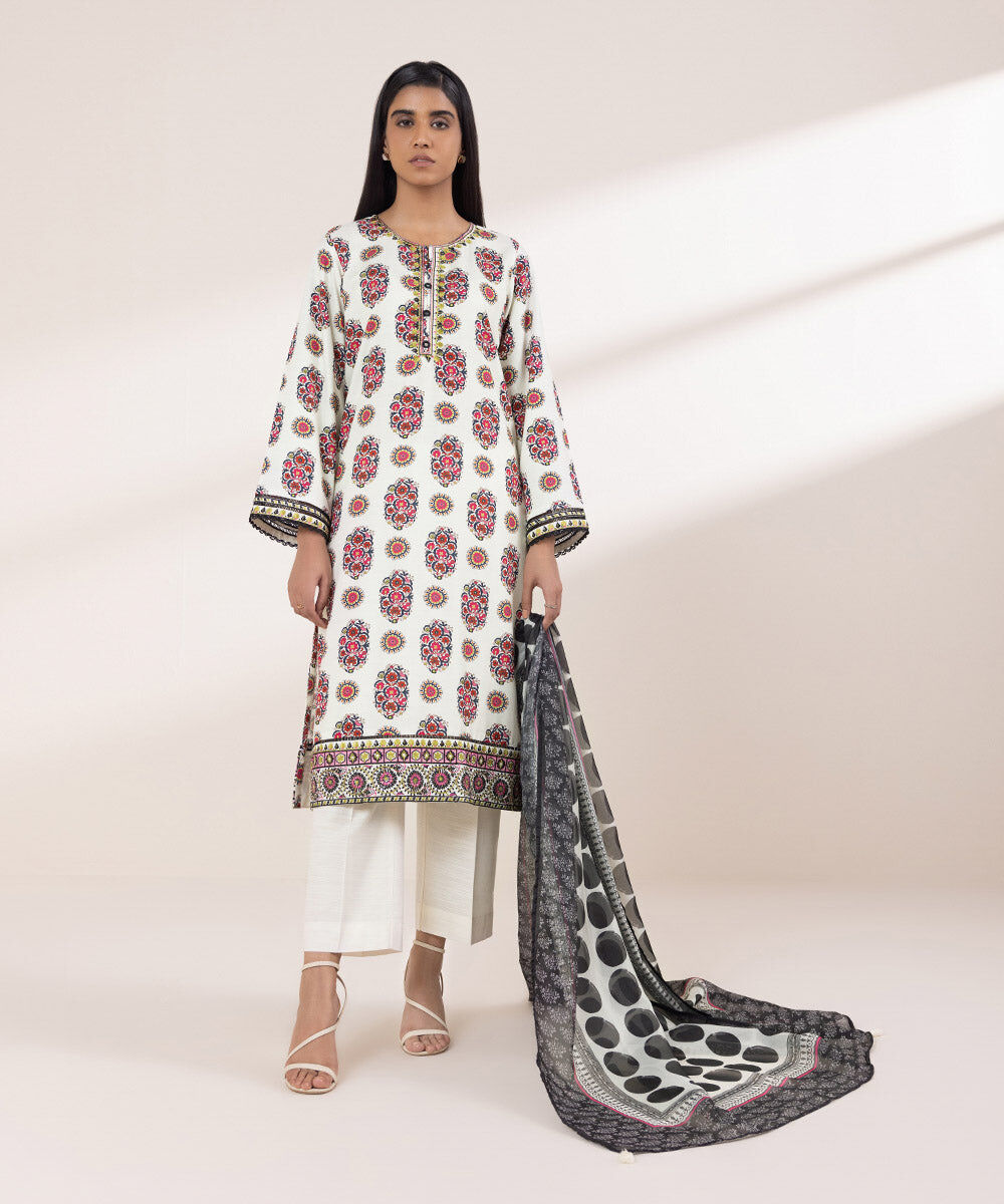 Embroidered Linen Shirt