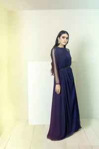 DRAPED NAVY