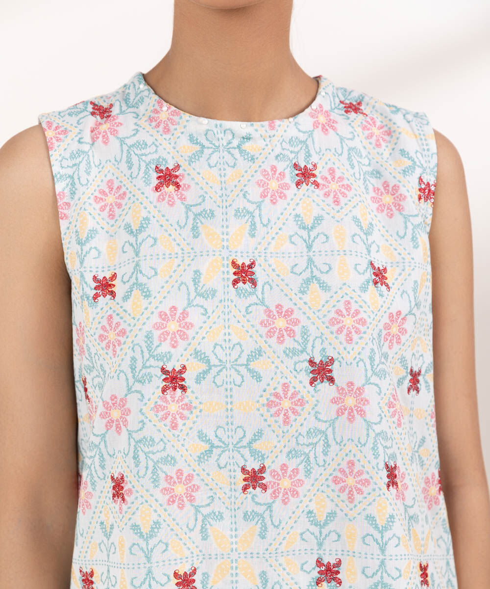 Embroidered Jacquard Shirt