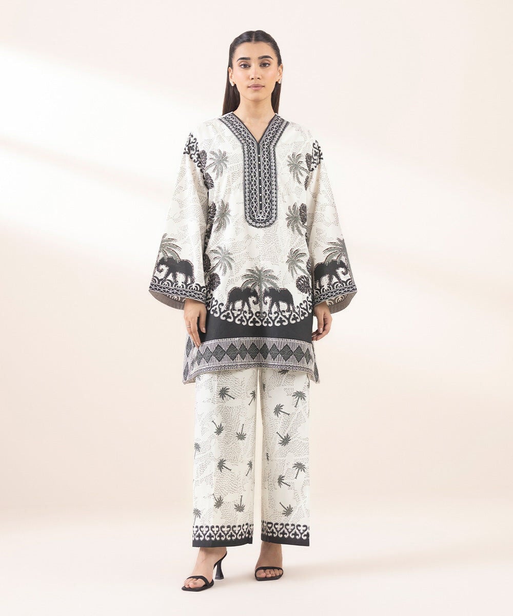Embroidered Cambric Shirt
