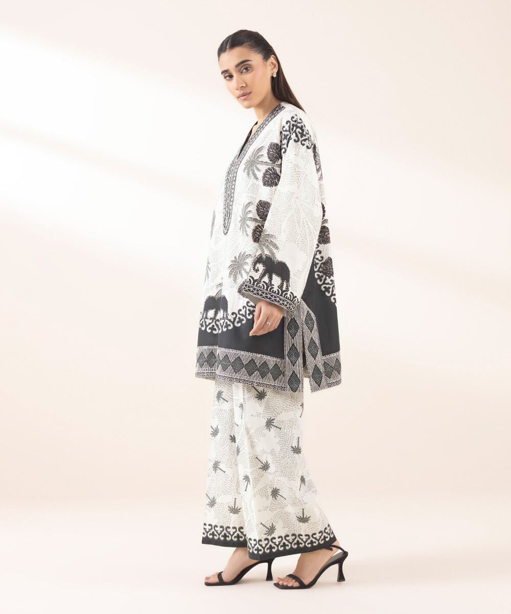 Embroidered Cambric Shirt