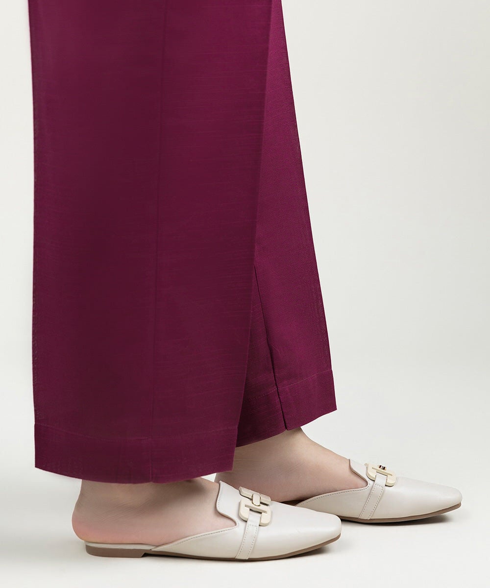 Solid Light Khaddar Pants