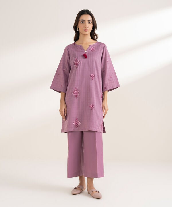 Embroidered Cotton Shirt