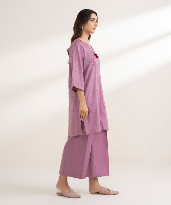 Embroidered Cotton Shirt