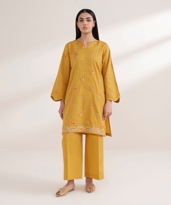 Embroidered Cotton Shirt