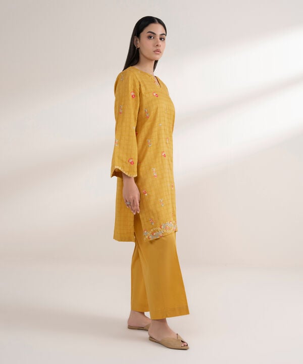 Embroidered Cotton Shirt