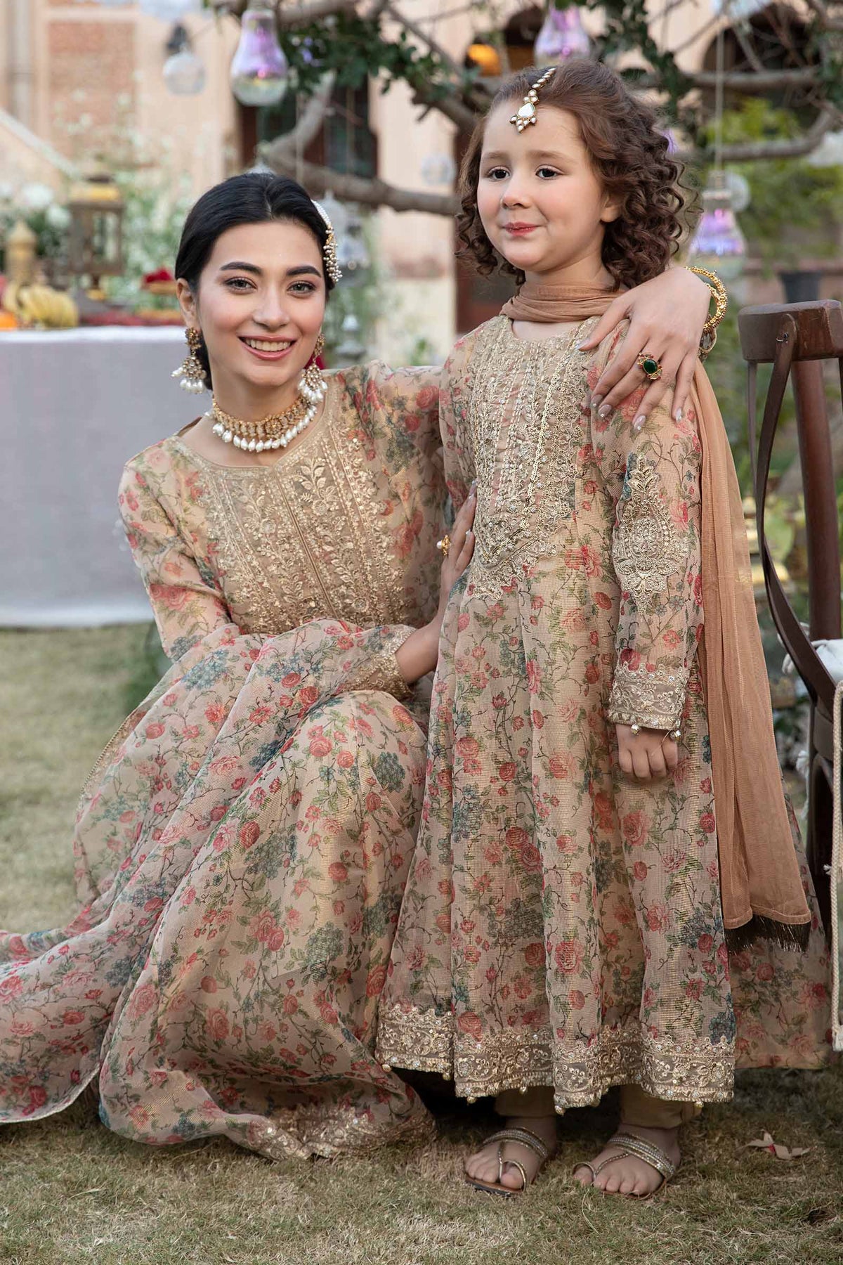 3 Piece Printed Organza Masoori Net Suit