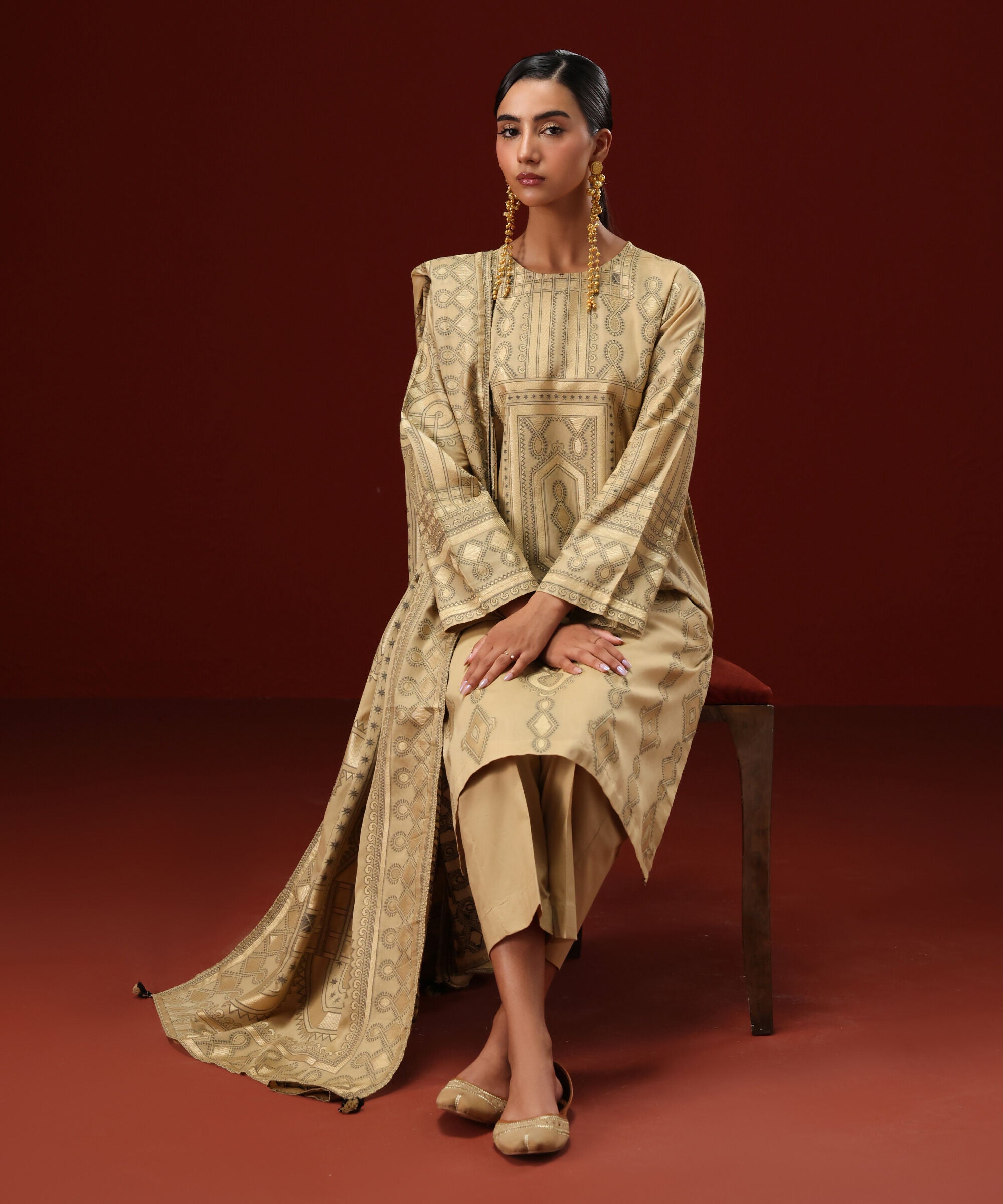 Textured Jacquard Shirt