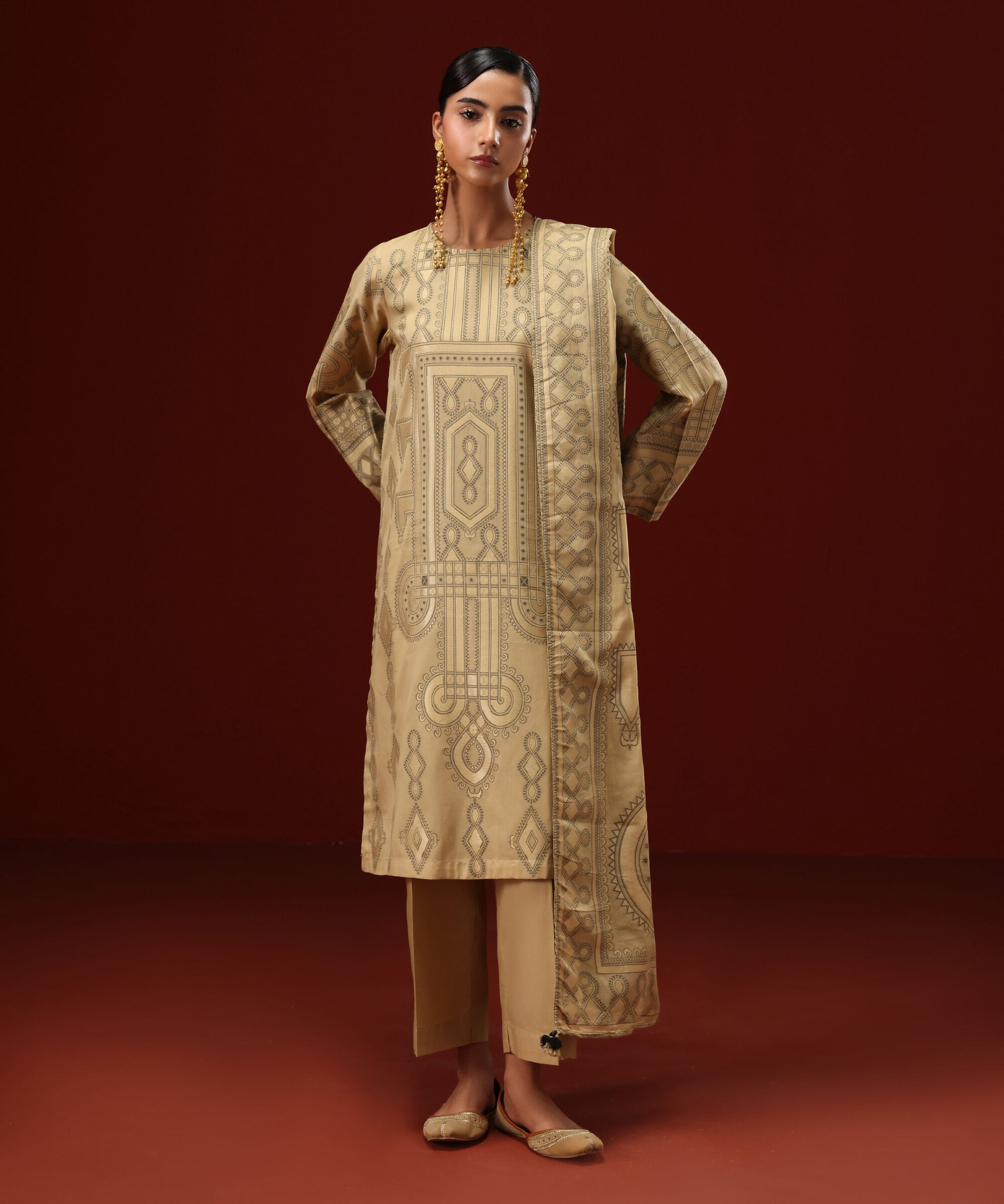 Textured Jacquard Shirt