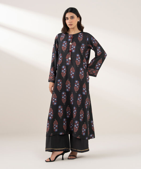 Printed Viscose Linen Shirt
