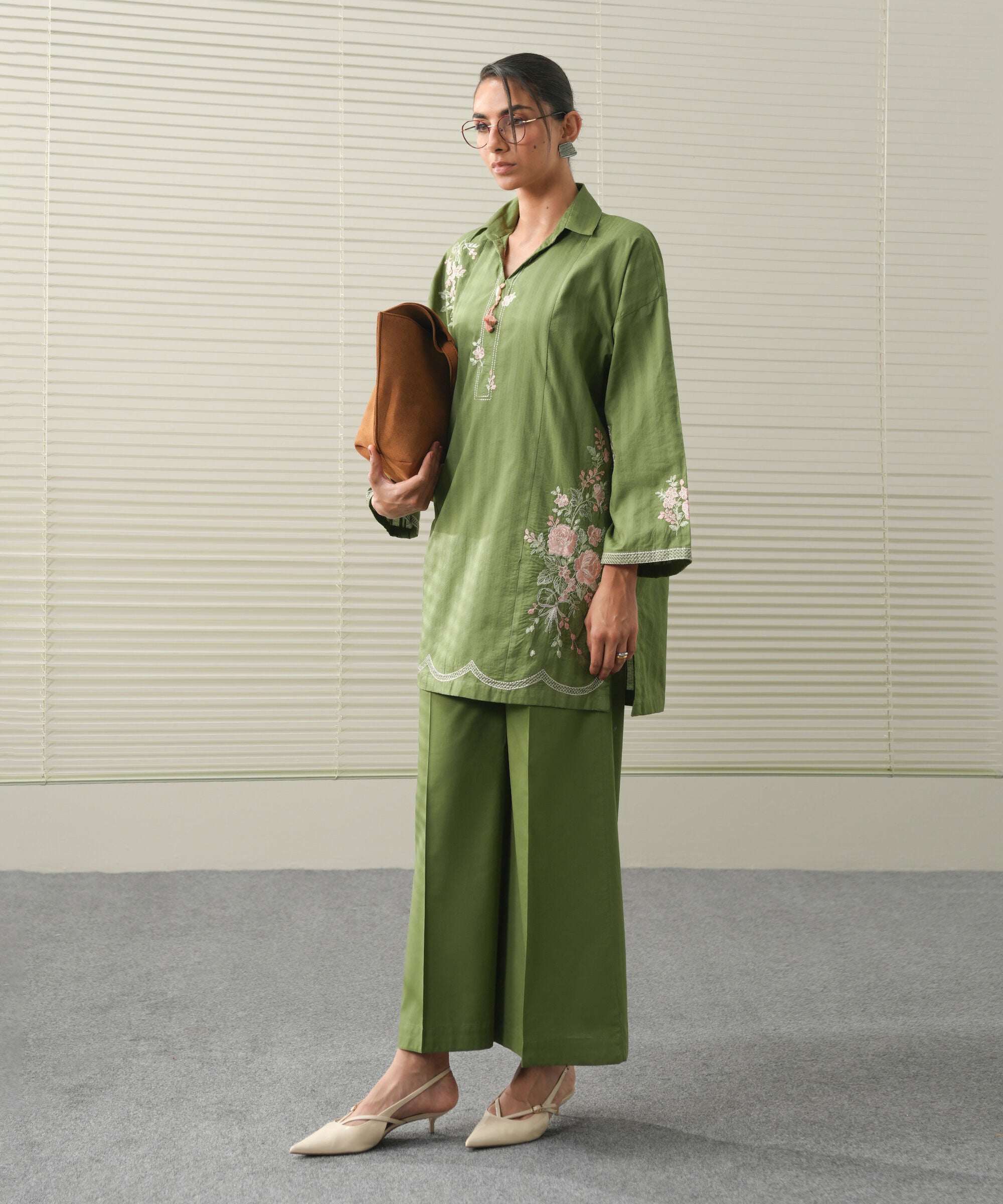 Embroidered Lawn Shirt