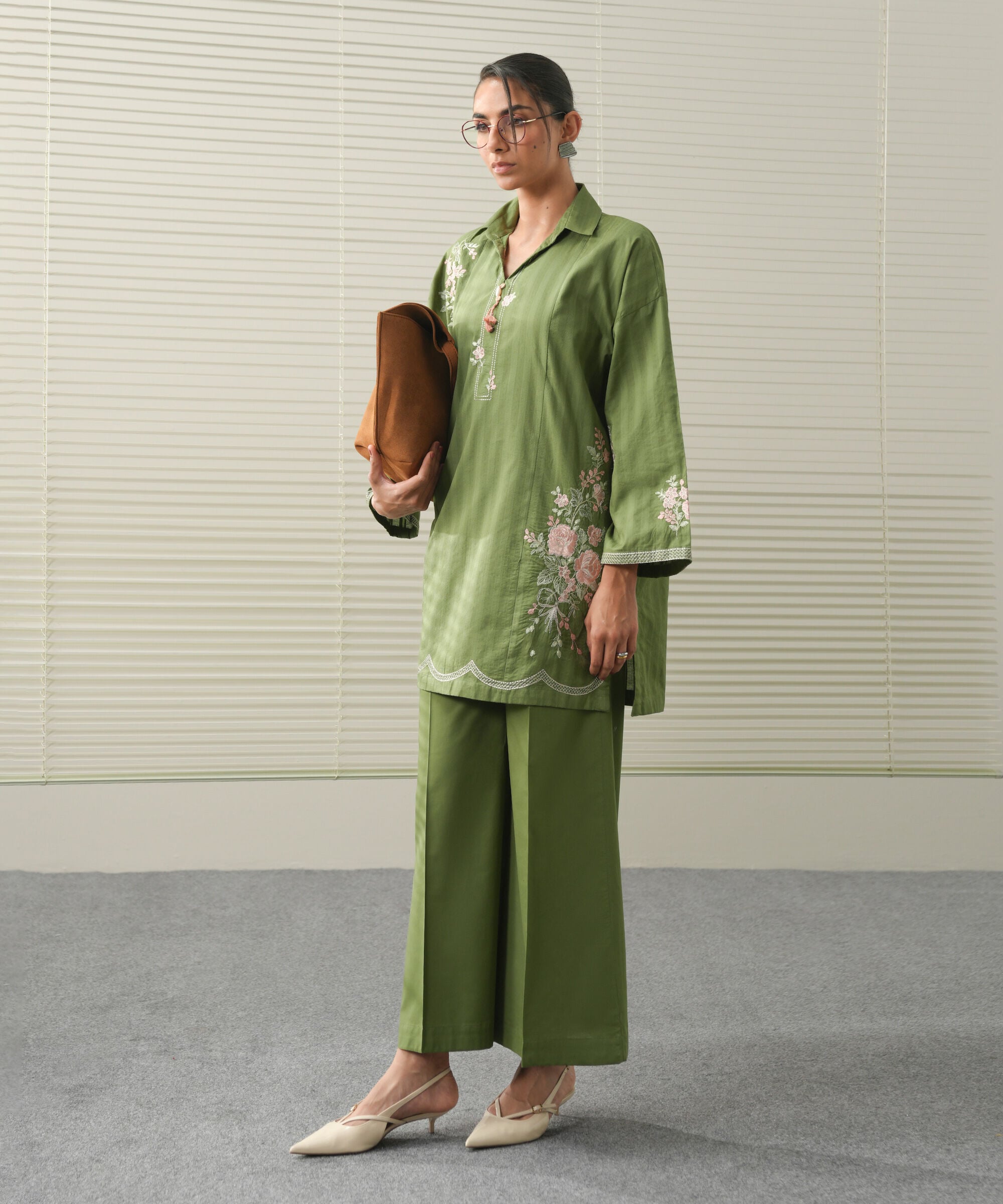 Embroidered Lawn Shirt