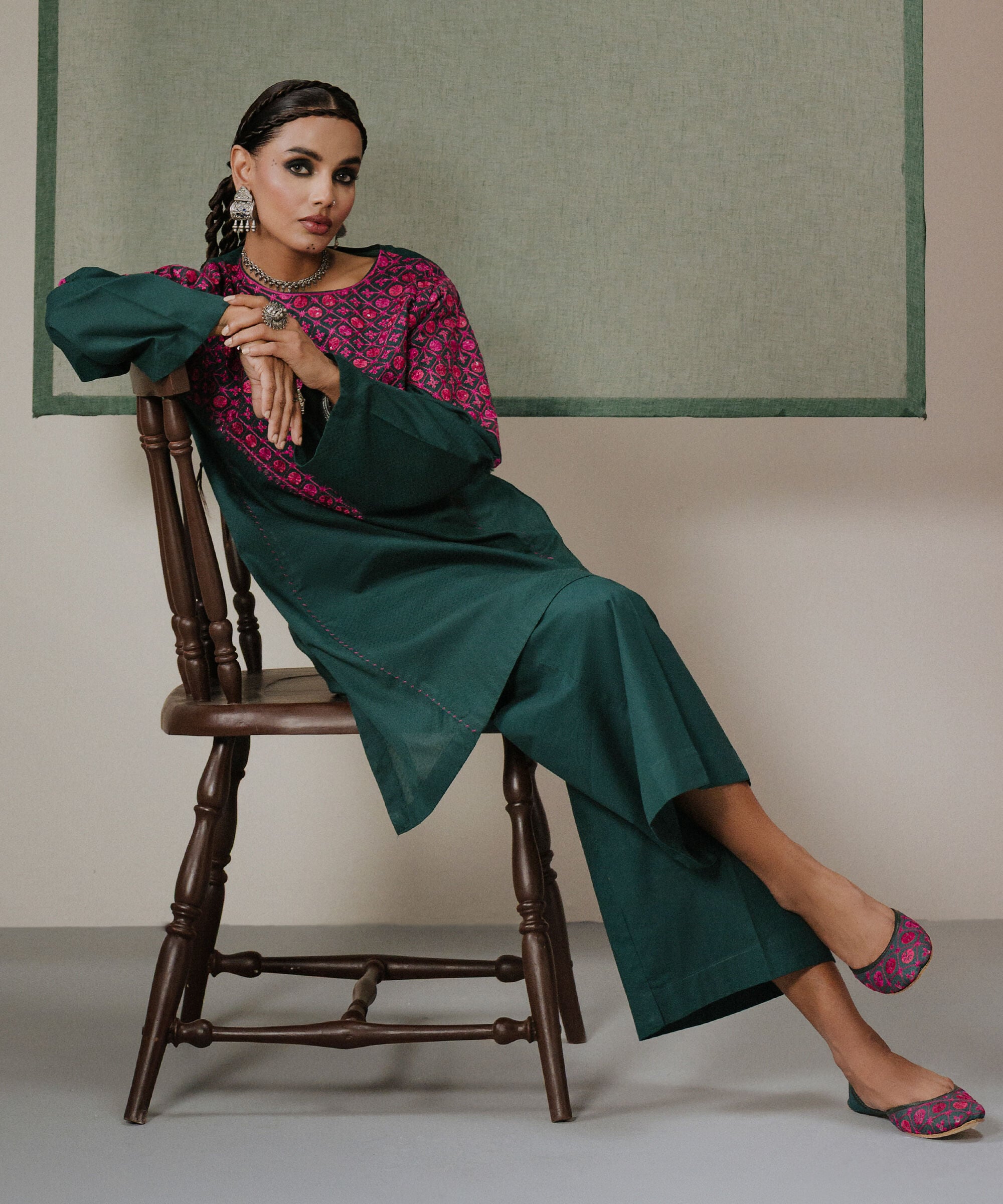 Solid Cambric Culottes