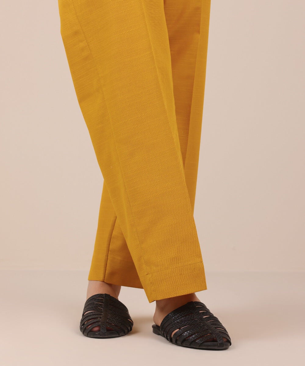 Khaddar Straight Pants