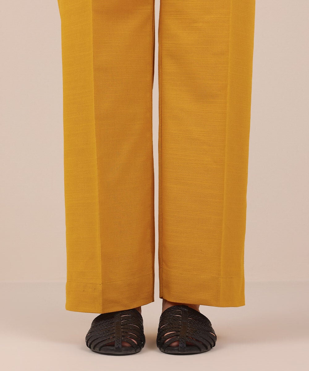 Khaddar Straight Pants