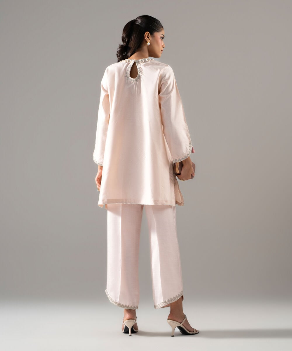 2 Piece - Embroidered Cotton Net Suit 2SFW26WMV107
