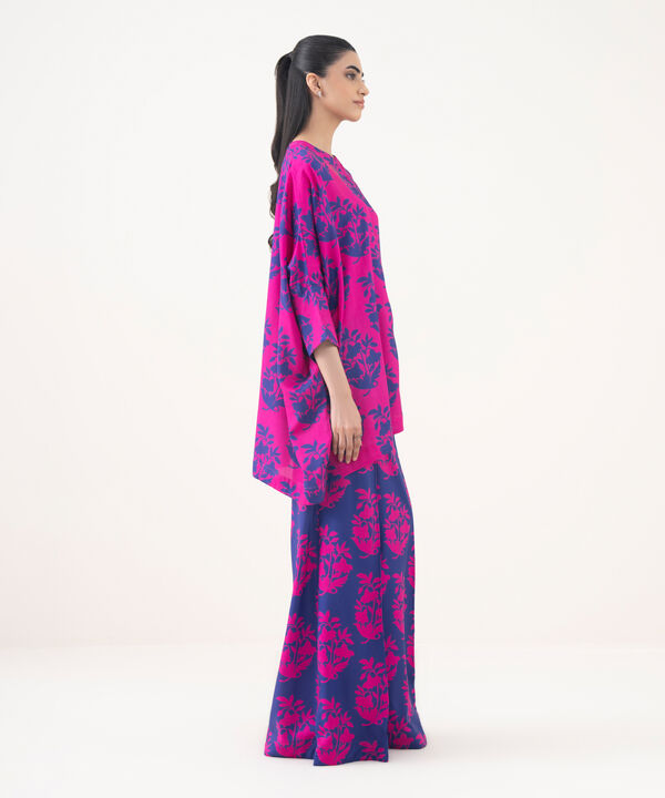 Printed Viscose Linen Shirt