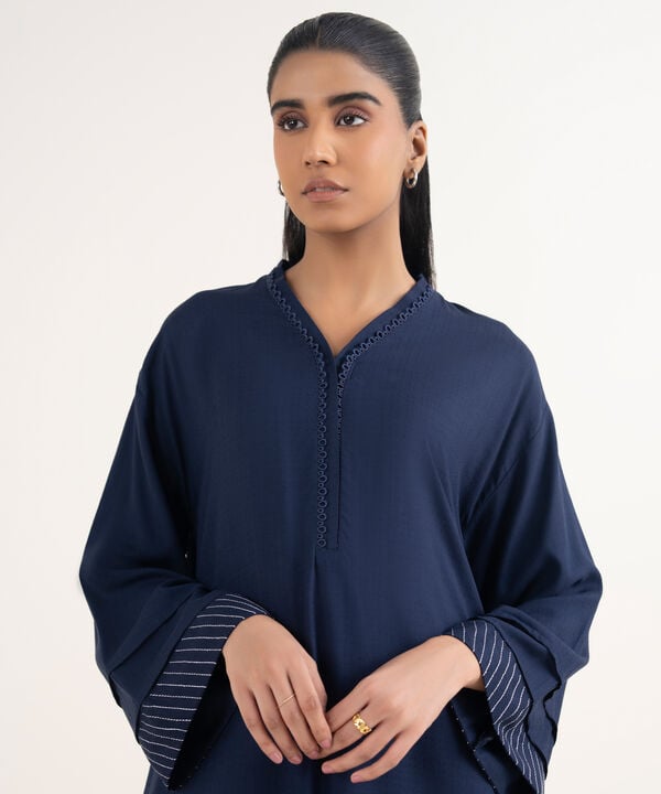 Textured Arabic Lawn Shirt