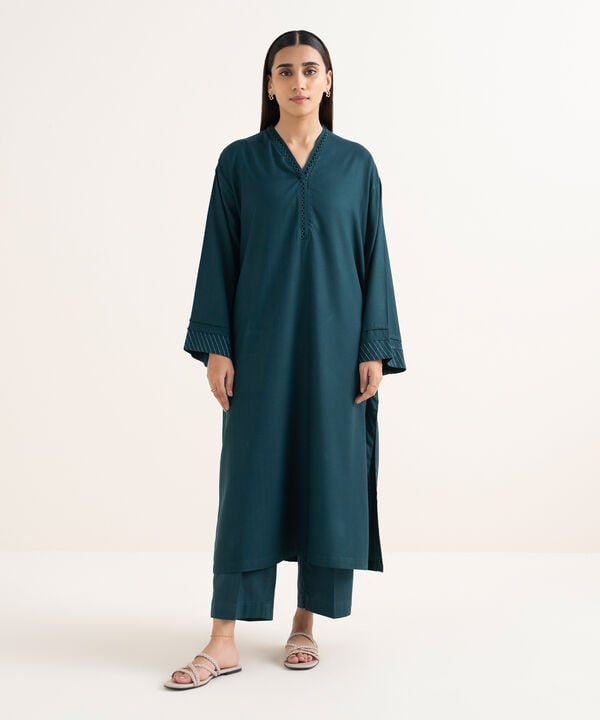 Textured Arabic Lawn Shirt
