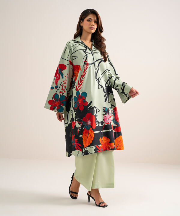 2 Piece - Printed Lawn Suit