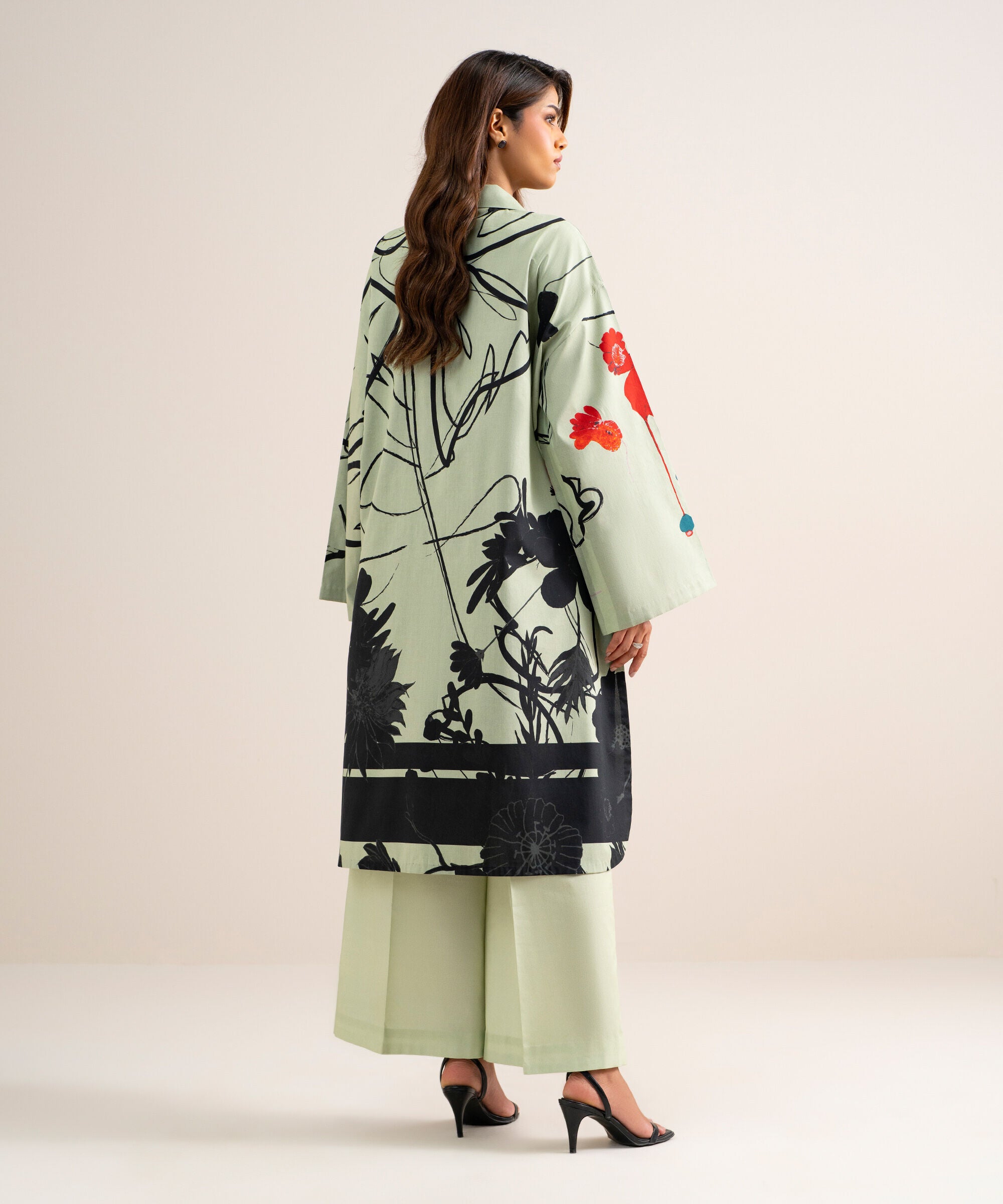 2 Piece - Printed Lawn Suit 2TDDS26V764B