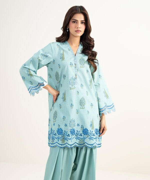 2 Piece - Embroidered Lawn Suit